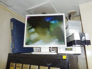 名古屋のファーストフード店の防犯カメラ